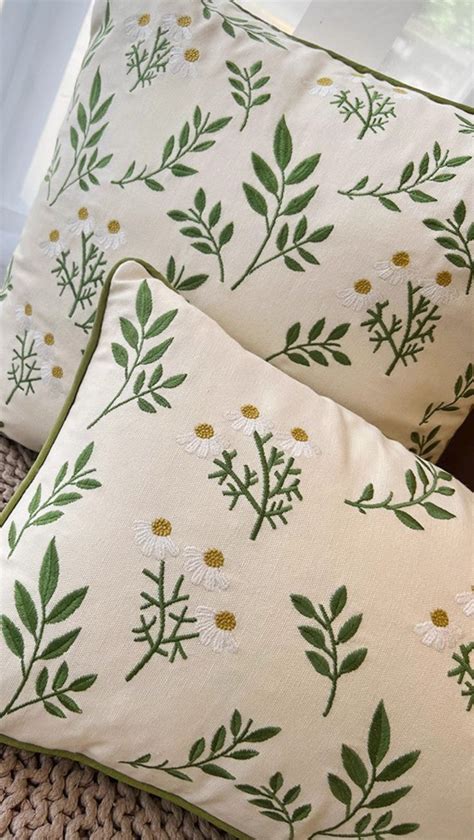 Spring Flower Sofa Decorative Pillows, Farmhouse Decorative Throw Pill ...