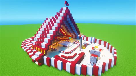 Minecraft Tutorial How To Make A Circus 2021 City Builds YouTube