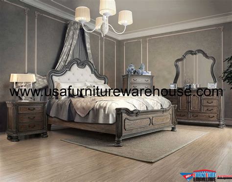 Super Sale 70% Traditional Bedroom Set, Solid Wood Traditional Bedroom