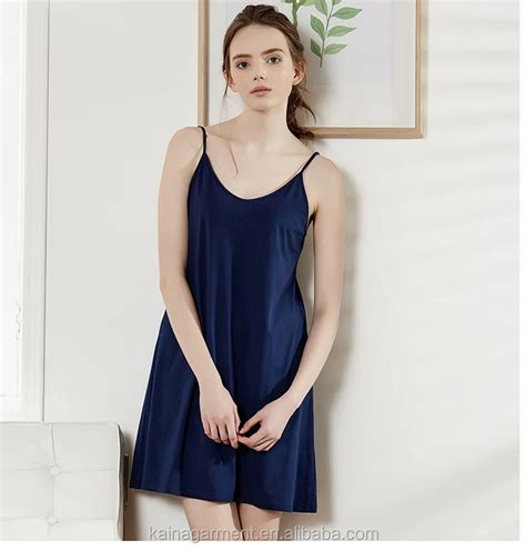 Cotton Camisole Lady Nightwear Sleeping Dress Hot Sexy Girls Night Dress Buy Hot Sexy