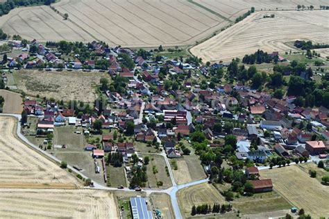 Luftbild Hachelbich Ortsansicht Am Rande Von Landwirtschaftlichen