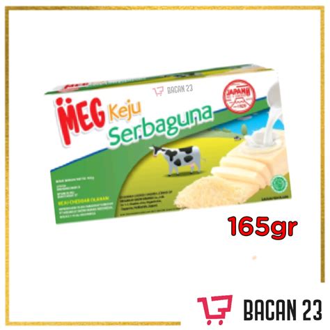 Jual Meg Keju Cheddar Serbaguna 165 Gr Keju Parut Keju Olahan