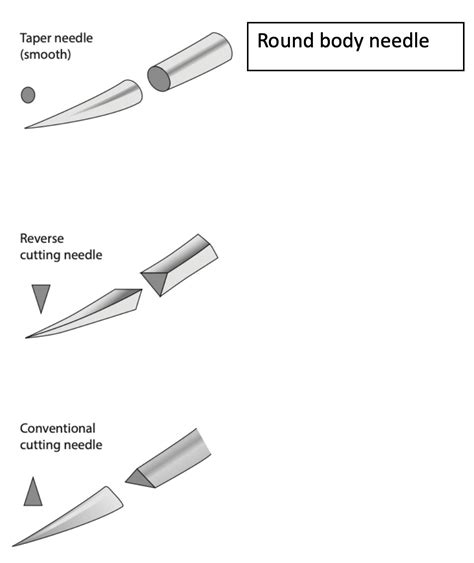 Needle Types Rcemlearning India