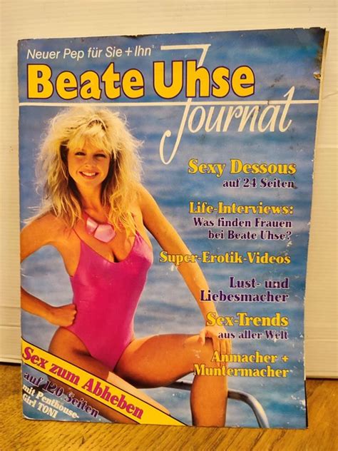 BEATE UHSE JOURNAL Katalog 1987 Sex Porno Dessous 120 Seiten Penthouse Erotik EUR 4 95 PicClick DE