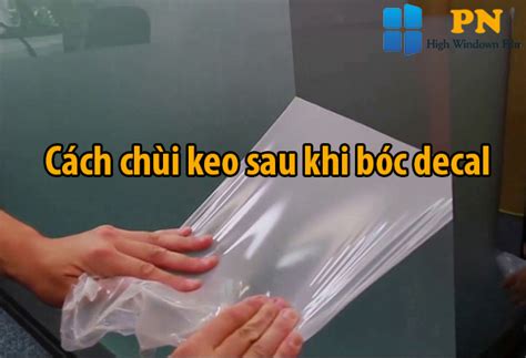 Top 10 cách tẩy keo giấy dán kính hay nhất