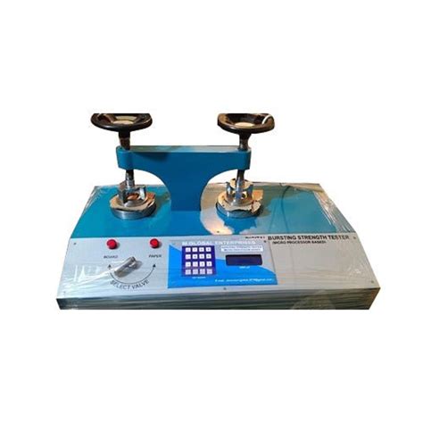 Bursting Strength Tester in Ahmedabad बरसटग सटरथ टसटर