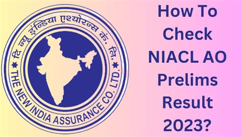 Niacl Ao Result How To Check