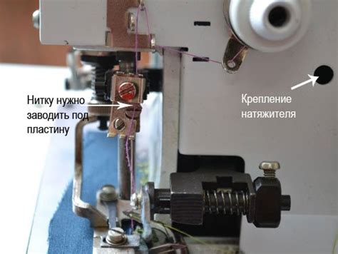 Як заправити оверлок: трехниточный четырехниточный — схема заправки