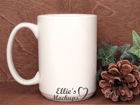 Mug Mockup White Mug Mockup 15 Oz. Mug Mockup Sublimation Mockup Blank ...