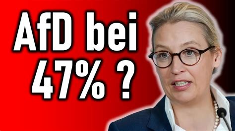 Afd Erreicht In Th Ringen Afd Aliceweidel Ampel Youtube