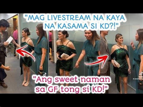 Kd Estrada Spotted Bitbit Ang Heels Ni Alexa Ilacad Sa Isang Video