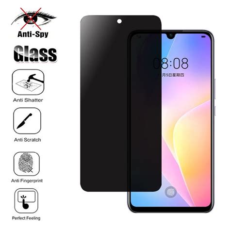 3d Privacy Screen Protectors For Huawei Nova 8se 8i 6 4g 5g 5t 12 Lite Anti