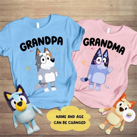 Bluey Grandpa Shirt Grandmalife Bluey Shirt Bob Bluey Shirt Bluey