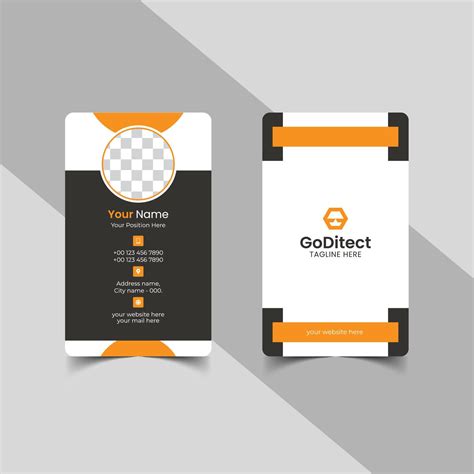 free business cards templates 10854276 Vector Art at Vecteezy