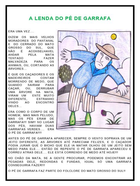 Lenda Do Pe De Garrafa - A Lenda do Pé de Garrafa no Folclore | PDF