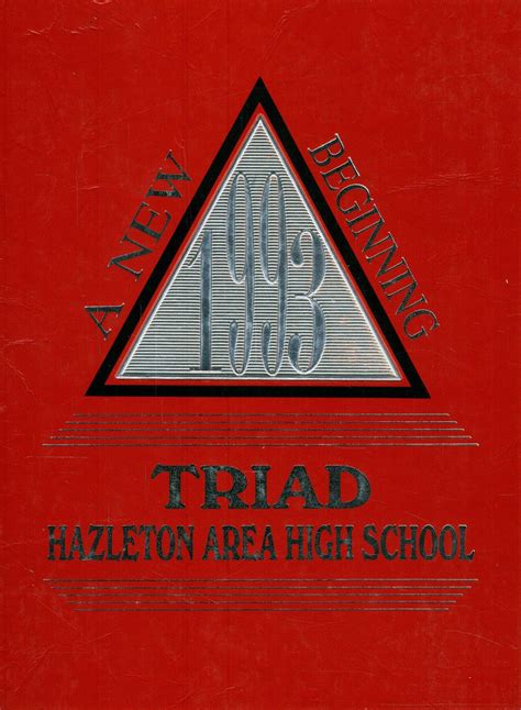 1993 yearbook from Hazleton Area High School from Hazleton, Pennsylvania for sale