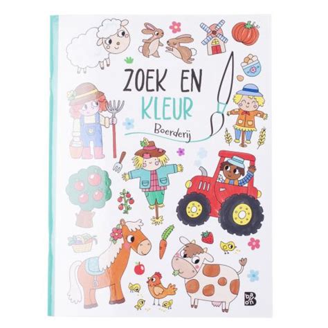 Zoek En Kleur Boerderij