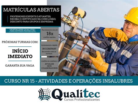 Qualitec Cursos Profissionalizantes Curso Operador de Máquinas