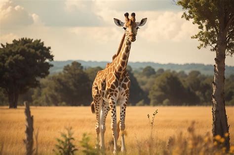 Premium Photo | Beautiful dramatic shot of a safari landscape