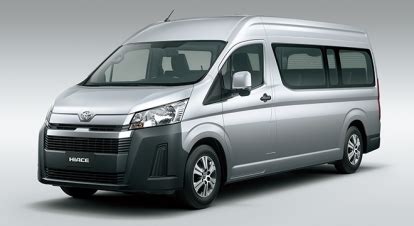 Toyota Hiace Van Specifications