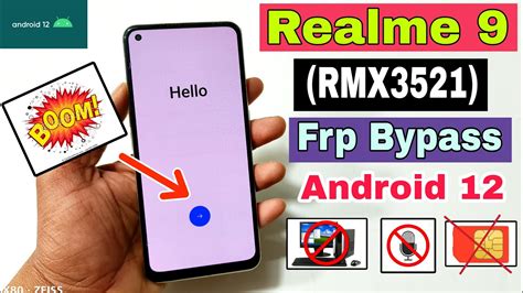 Realme Frp Bypass Android Update Realme Rmx Google Account