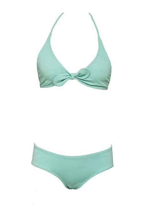 Bikini Bikini Set Green Bikini Etsy