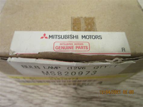 Genuine Mitsubishi OEM MS820973 Headlamp Bulb Philips 9007 | eBay