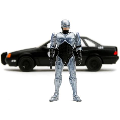 JADA TOYS 1 24 ロボコップ フォード トーラス フィギア付き Robocop Taurus Robocop Figure