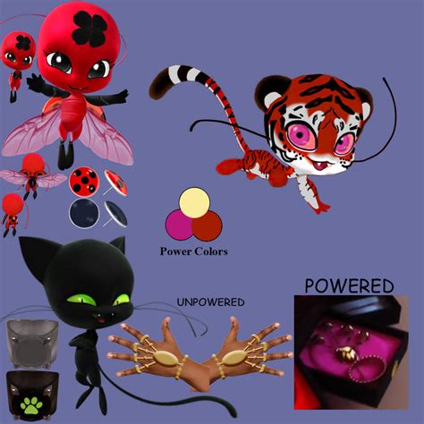 Tiger Miraculous And Kwami By Jedi Sheng On Deviantart