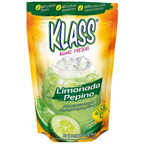 Klass Aguas Frescas Cantaloupe Drink Mix, Flavors Colors From Natural ...