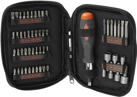 Black & Decker 56 Pieces Ratchet Screwdriver Set A7104-XJ - Seasons.lk