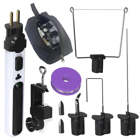 In Cordless Hot Wire Foam Cutter Kit Multipurpose Hot Knife Foam Soldering Iron Welding