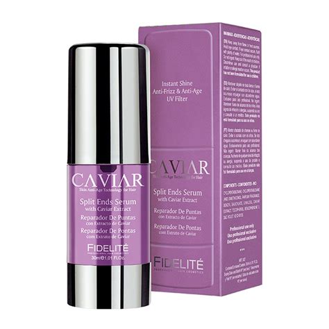 Serum Reparador De Puntas Caviar X 30 Ml Fidelite