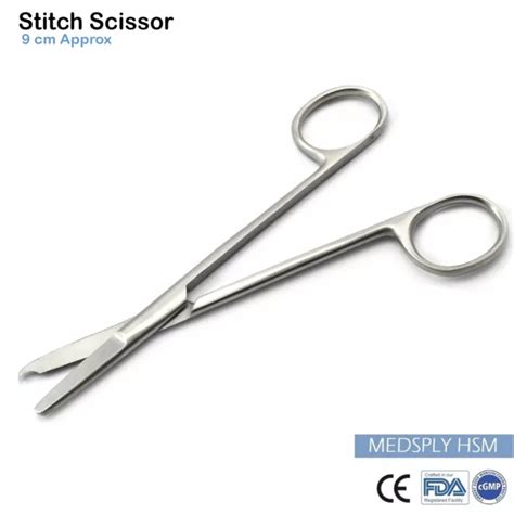 MEDICAL SURGICAL STITCH Scissor 9cm Nursing Suture Spencer Cutting