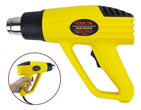 Soprador Termico Pistola De Ar Quente Profissional Ferrari