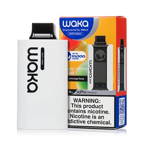 Waka soPro PA10000 Disposable Vape - Vapor Authority