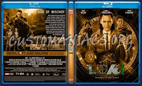 Loki Season 1 Blu Ray Cover Dvd Covers And Labels By Customaniacs Id