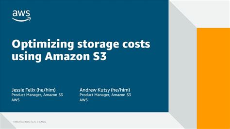 Optimizing Storage Costs Using Amazon S3 Aws Online Tech Talks Youtube