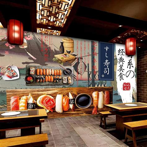 Japanese Restaurant Wall Decor Ideas