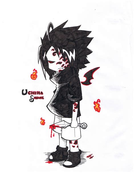 Evil Sasuke OF DOOM by NicXNic on deviantART