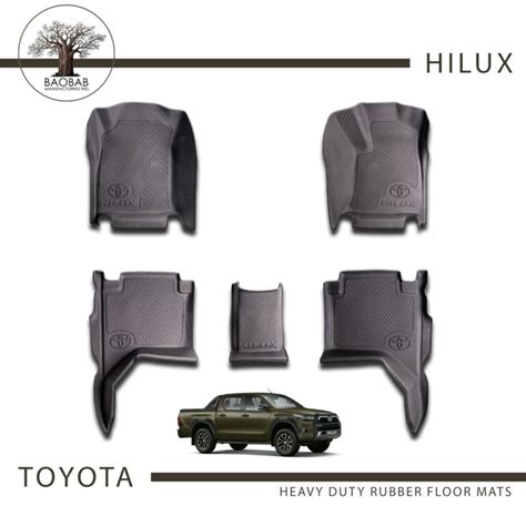 Toyota Hilux Gd6 Revo Baobab 4 5mm Rubber Load Bin Mat For Sale Baobab Mfg Industries