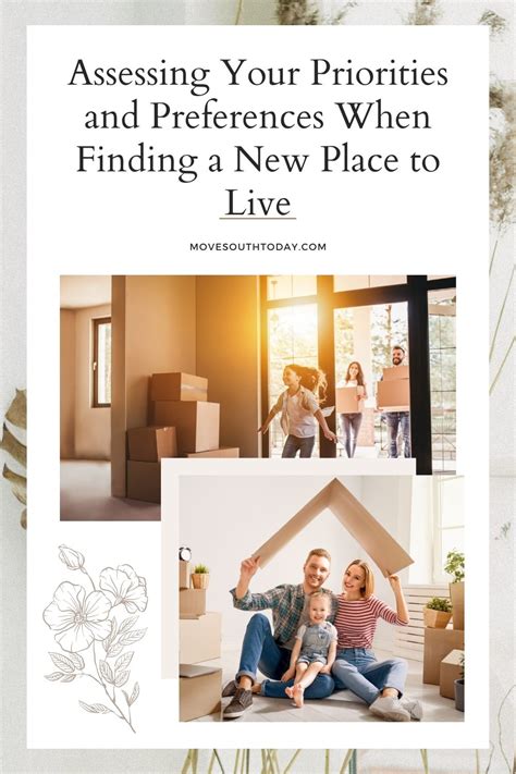 Assessing Your Priorities and Preferences When Finding a New Place to Live