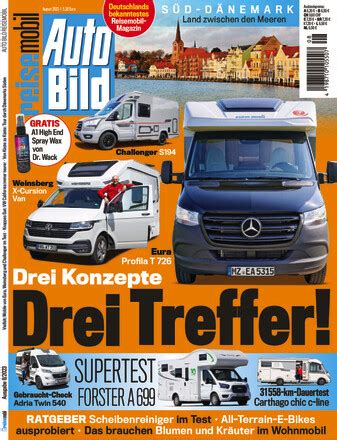 Auto Bild Reisemobil Zeitschrift Als Epaper Im Ikiosk Lesen