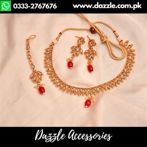 Indian Kundan Delicate Bridal Set Dazzle Accessories