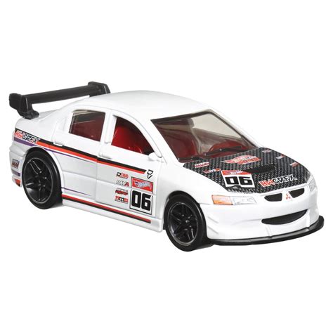 HOT WHEELS MASINUTA METALICA CU SISTEM PULL BACK LANCER EVOLUTION IX SCARA 1 43 SuperHeroes