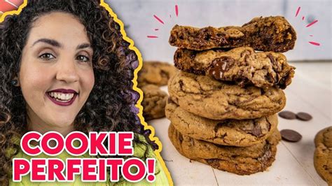 Como Fazer Cookies Gotas De Chocolate A Melhor Receita Que Voc J