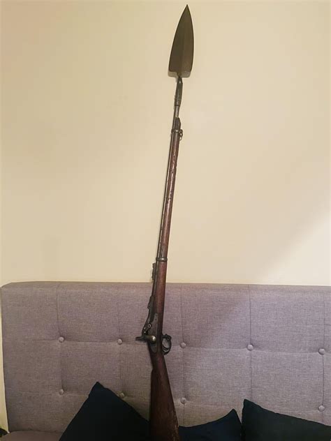 1873 Springfield Trapdoor With Trowel Bayonet Rantiqueguns