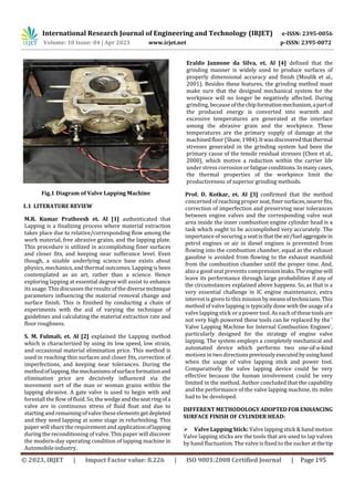 Design And Development Of Valve Lapping Machine Pdf