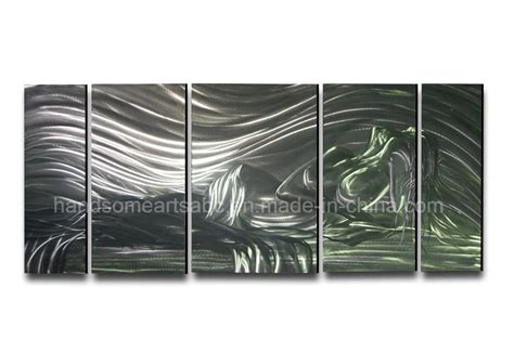 Sexy Nude Lady Metal Wall Art Aluminum Painting China Metal Wall Arts And 3D Wall Decoration
