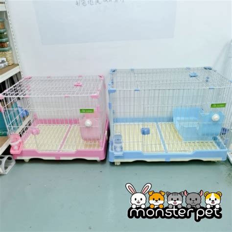 ⚠️Ready Stock Malaysia⚠️ With Drawer Pet cage rabbit Cage Dog Cage cat ...